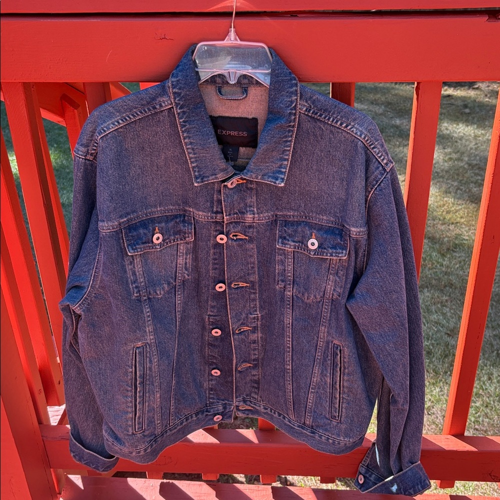 Express Classic Indigo Denim Jacket